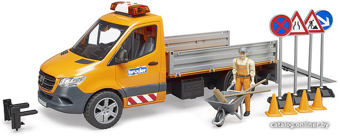 

Грузовик Bruder Mercedes Sprinter с фигуркой Bruder 02677