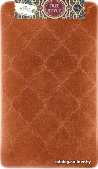 

Коврик для ванной Shahintex Free Style 60x100 (терракотовый)
