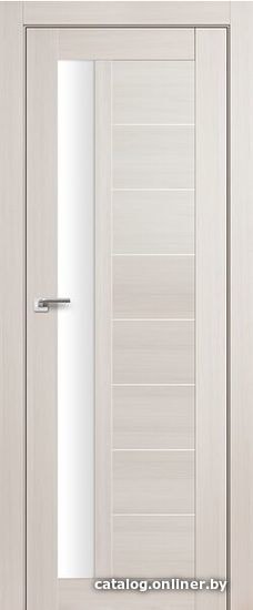 

Межкомнатная дверь ProfilDoors 37X 70x200 (эшвайт мелинга/стекло триплекс белый)