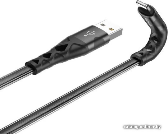 

Кабель Hoco U105 USB Type-A - Lightning (1.2 м, черный)