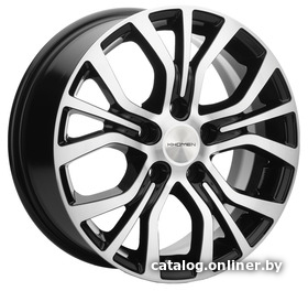

Литые диски Khomen KHW1608 16x6.5" 5x114.3мм DIA 67.1мм ET 41мм Black-FP