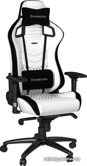 

Кресло Noblechairs Epic PU (белый/черный)