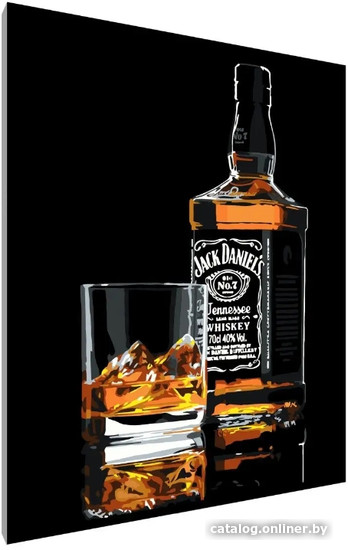 

Картина по номерам PaintLine Виски Jack Daniels