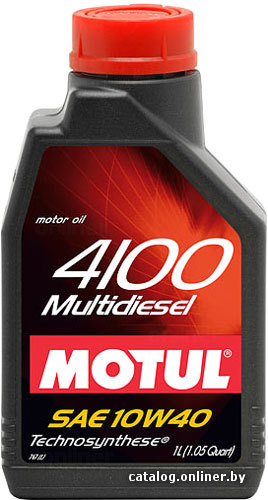 

Моторное масло Motul 4100 Multidiesel 10W-40 1л