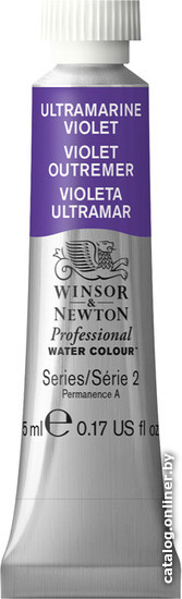 

Акварельные краски Winsor & Newton Professional №672 102672 (5 мл, ультрамарин фиолетовый)