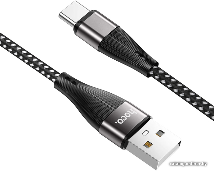 

Кабель Hoco X57 Blessing USB Type-A - USB Type-C (1 м, черный)