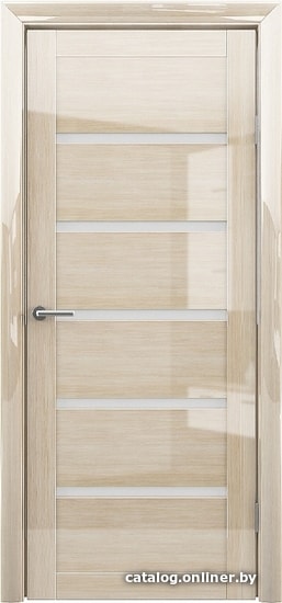 

Межкомнатная дверь Albero Вена GL 90x200 (мокко глянец, стекло мателюкс)