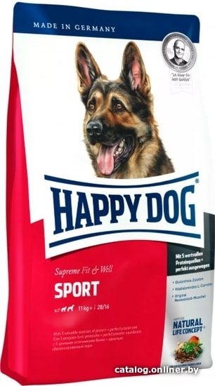 

Сухой корм для собак Happy Dog Supreme Fit&Well Sport Adult 14 кг