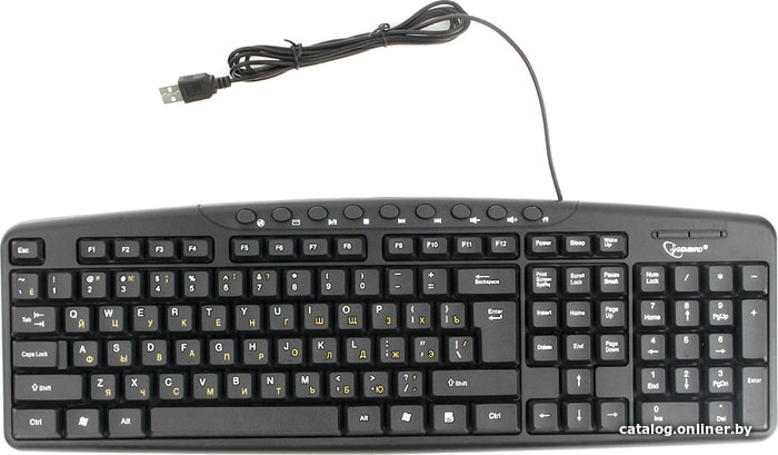 

Клавиатура Gembird KB-8340UM-BL