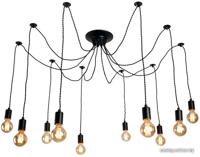 

Подвесная люстра Arte Lamp A9184SP-10BK