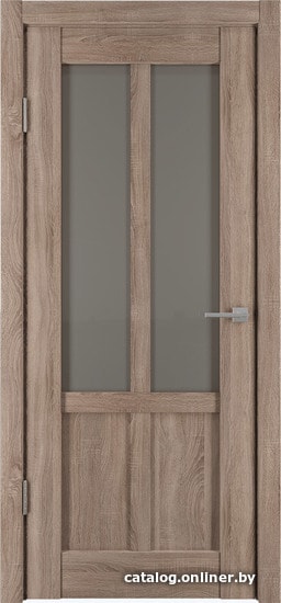 

Межкомнатная дверь IstokDoors Палермо-2 ДЧ 80x200 (спил седой/стекло бронза)