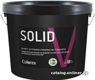 

Краска Colorex Solid V (белый, база А, 2.7 л)