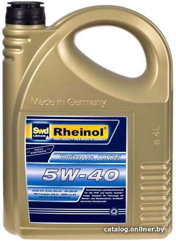 

Моторное масло Rheinol Primus DXM 5W-40 4л