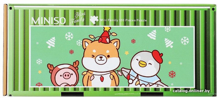 

Пазл Miniso Mini Family Series. Green Container 6289 (500 эл)