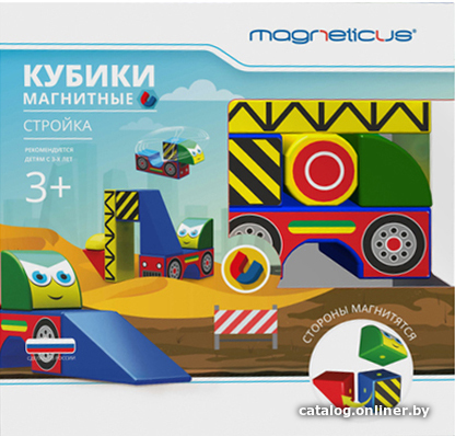 

Кубики Magneticus Стройка BLO-001-02