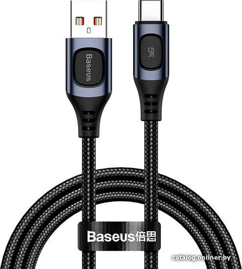 

Кабель Baseus CATSK-A0G USB Type-A - USB Type-C (1 м, черный)