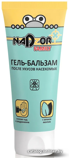 

Бальзам после укусов Nadzor Family (30 г)