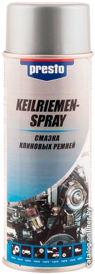 

Presto Смазка для клиновых ремней 400мл 217821
