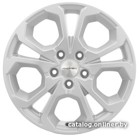 

Литые диски Khomen KHW1711 17x6.5" 5x108мм DIA 60.1мм ET 33мм F-Silver