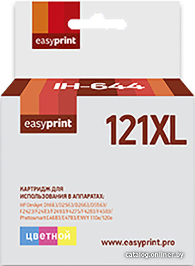 

Картридж easyprint IH 644 (аналог HP 121XL (CC644HE))