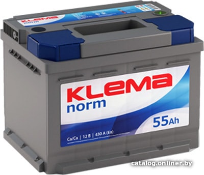 

Автомобильный аккумулятор Klema Norm 6СТ-55А3(0) (55 А·ч)