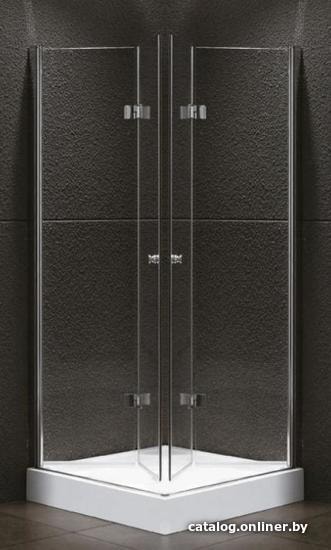 

Душевой уголок Cezares ELENA-W-ASH-2-80/100-C-Cr