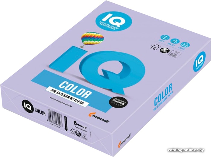 

Офисная бумага IQ Color LA12 A4 (бледно-лиловый, 80 г/м2, 500 л)