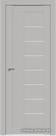 

Межкомнатная дверь ProfilDoors 17U 90x200 (манхэттен/триплекс белый)