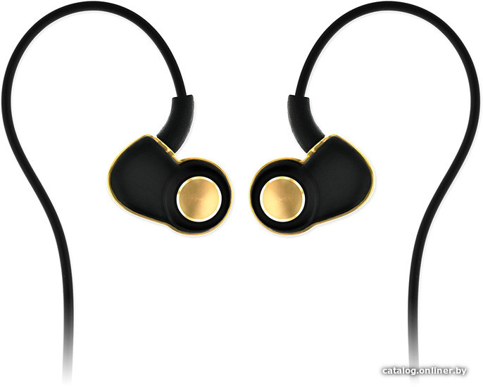 

Наушники SoundMagic PL30+ (черный/золотистый)