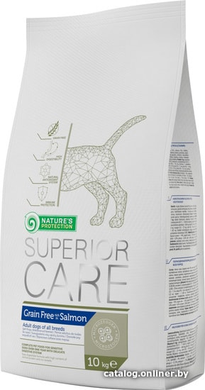 

Сухой корм для собак Nature's Protection Superior Care Grain Free Salmon 10 кг