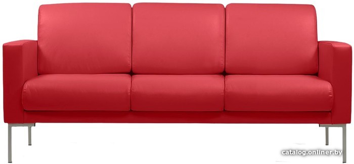 

Диван Divan Осло-3 Red 46385 (экокожа, красный)