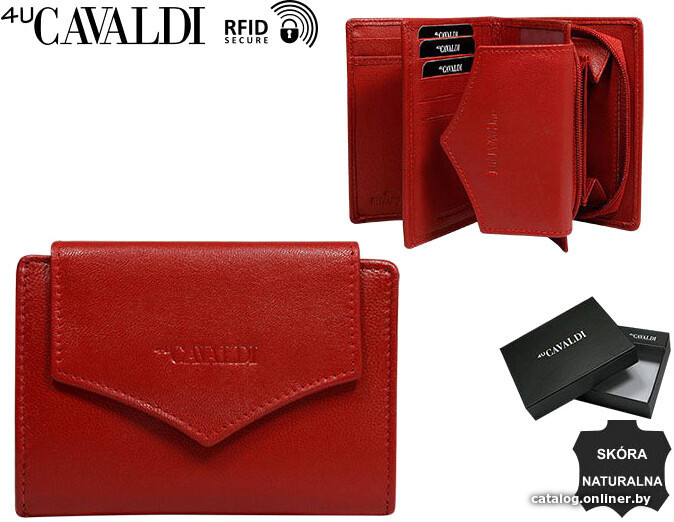 

Портмоне Cedar 4U Cavaldi RD-01-GCL (красный)