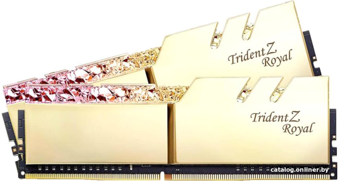 

Оперативная память G.Skill Trident Z Royal 2x16GB PC4-28800 F4-3600C16D-32GTRGC