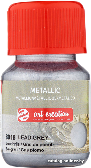 

Акриловая краска Talens Art Creation Metallic 8018 424380180 (свинец, 30 мл)