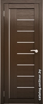 

Межкомнатная дверь Юни Амати 7 (орех темный)