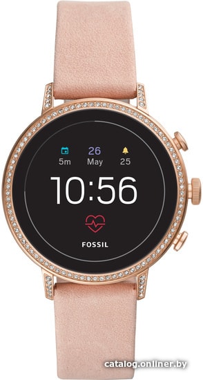 

Умные часы Fossil Gen 4 Venture HR (румяная кожа)