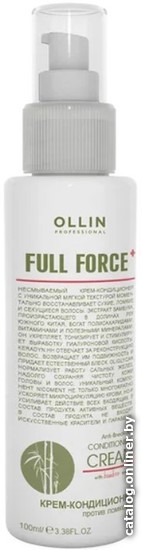 

Крем Ollin Professional Hair & Scalp Purfying против ломкости с экстрактом бамбука 100 мл