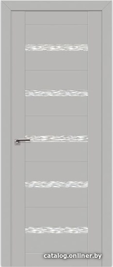 

Межкомнатная дверь ProfilDoors 7U 70x200 (манхэттен/мателюкс дождь белый)