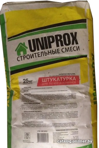 

Декоративная штукатурка Юнипрокс Для печей и каминов (25 кг)