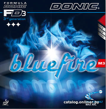 

Накладка на ракетку Donic Bluefire M3 (2 мм, черный)