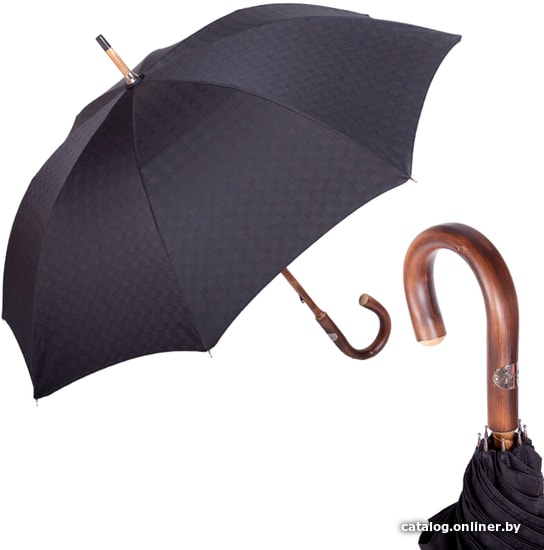 

Зонт-трость Pasotti Chestnut Di Legno Strong Black