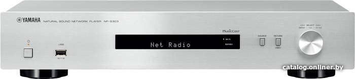 

Сетевой проигрыватель Yamaha NP-S303 (серебристый)