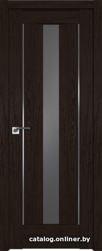 

Межкомнатная дверь ProfilDoors 2.48XN 60x200 (дарк браун, стекло графит)