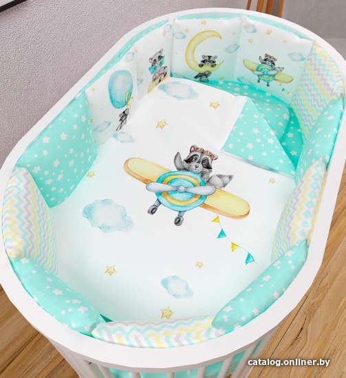 

Постельное белье Amarobaby Sky Pilot AB213017SP/18 (белый/бирюзовый)