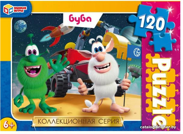 

Пазл Умные игры Буба. Коллекционная серия 4680107974815 (120 эл)