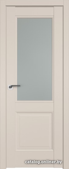 

Межкомнатная дверь ProfilDoors 2.42U 90x200 (санд, стекло матовое)