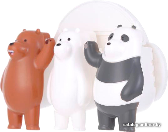 

Держатель для зубной пасты и щётки Miniso We Bare Bears 6941501524470