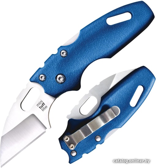 

Складной нож Cold Steel 20MTB Mini Tuff Lite Plain Edge Blue