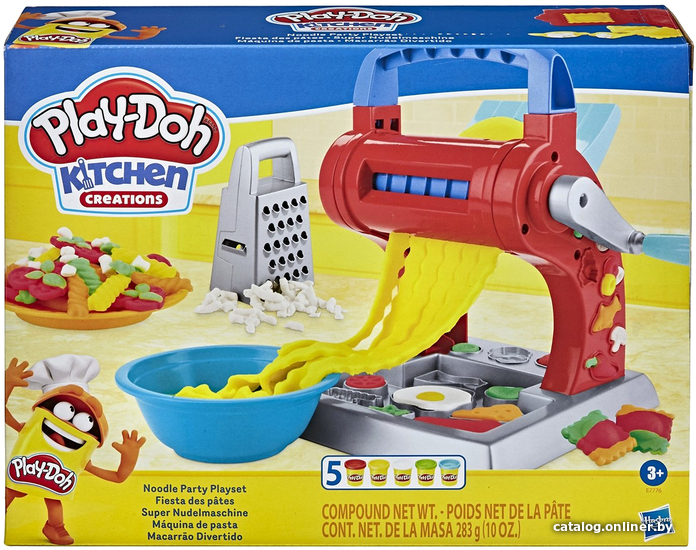 

Набор для лепки Hasbro Play-Doh Машинка для лапши E77765L0