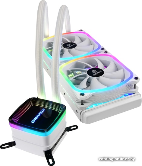 

Кулер для процессора Enermax Aquafusion 240 (белый) ELC-AQF240-SQA-W